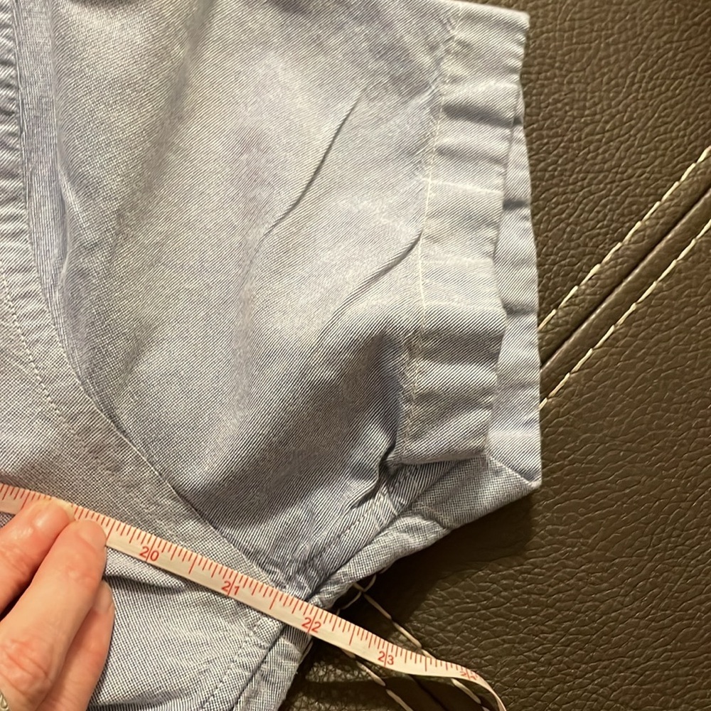 Goodthreads Large Button Down Light Blue Soft Den… - image 8